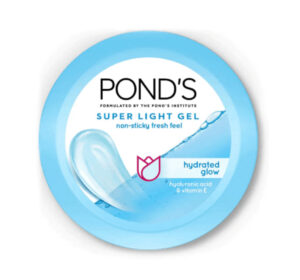 Pond's Super Light Gel for Hydrated Glow with Hyaluronic Acid & Vitamin E — 98gm
