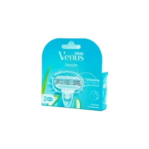 Gillette Venus Smooth 2's Pack Razor Blade Cartridges with Aloe Extracts