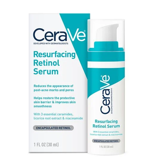 Cerave Resurfacing Retinol Serum for Skin Barrier & Skin Smoothness — Imported