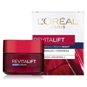 Loreal Paris Revitalift Moisturizing Night Cream for Anti-Wrinkles + Firmness — 50ml