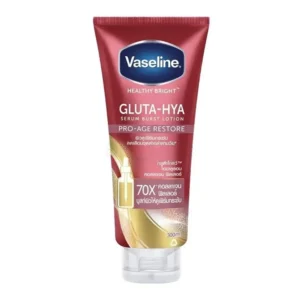 Vaseline Healthy Bright Gluta-HYA Pro Age Restore Serum Burst Lotion — 300ml